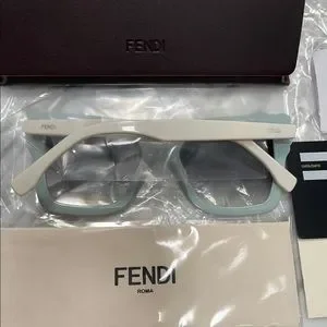 Fendi | Accessories | Fendi Square Summer White With Light  display picture 3